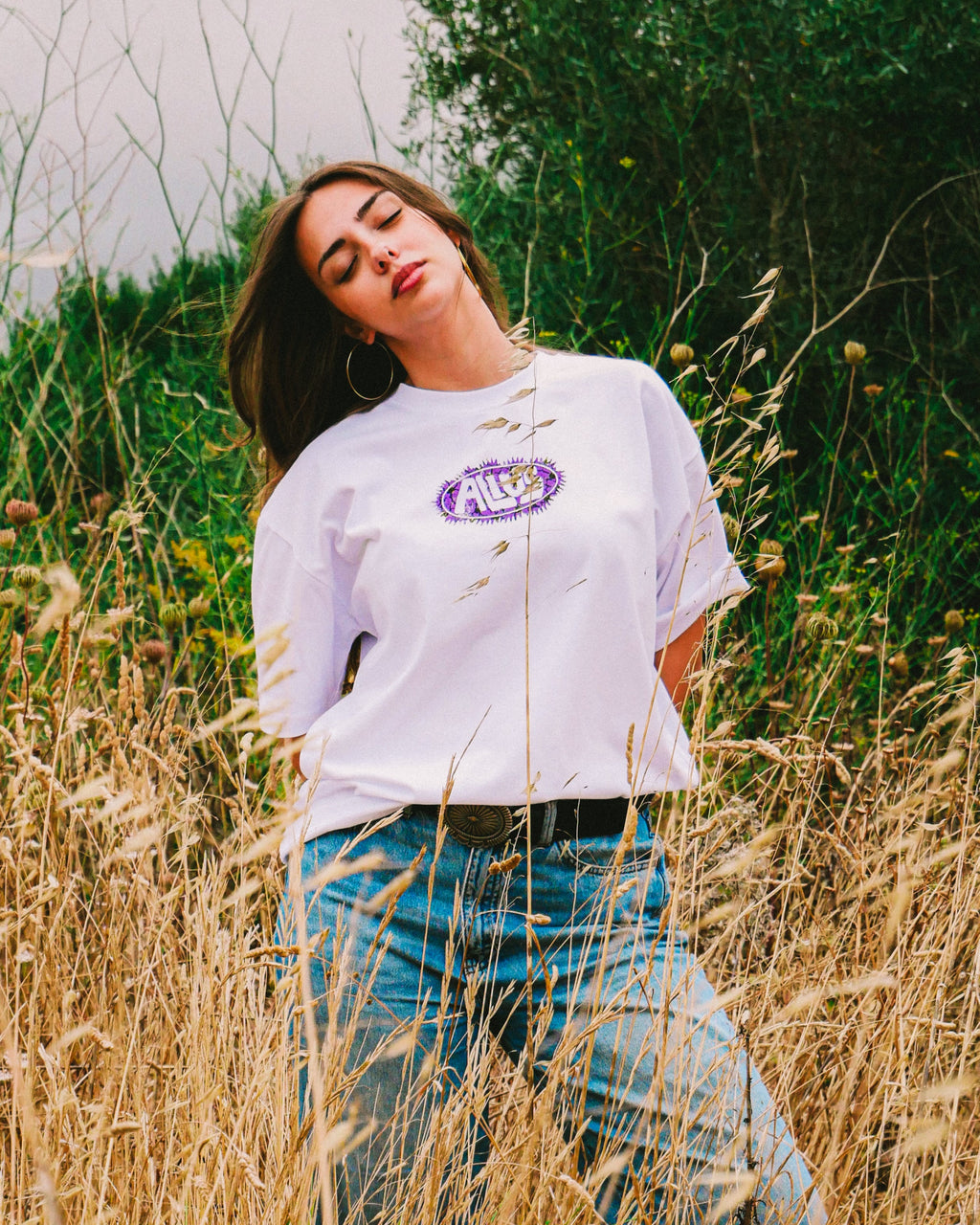 T Shirt Wild Bloom - ALIUS