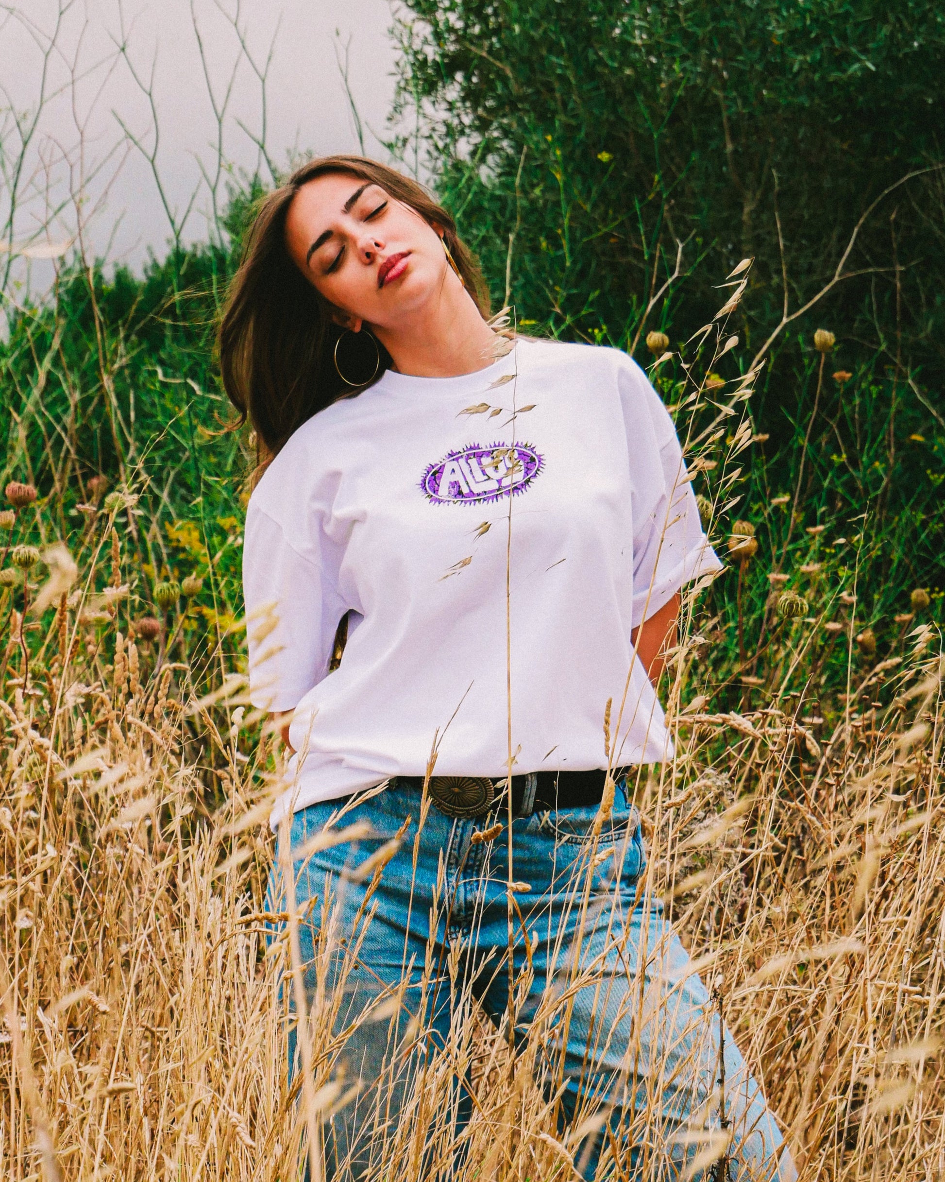 T Shirt Wild Bloom - ALIUS