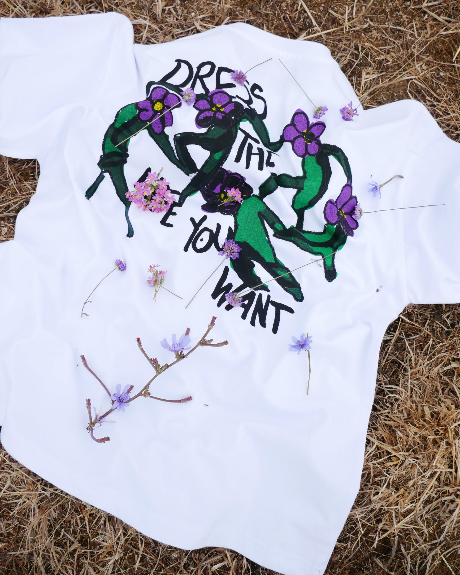 T Shirt Wild Bloom - ALIUS