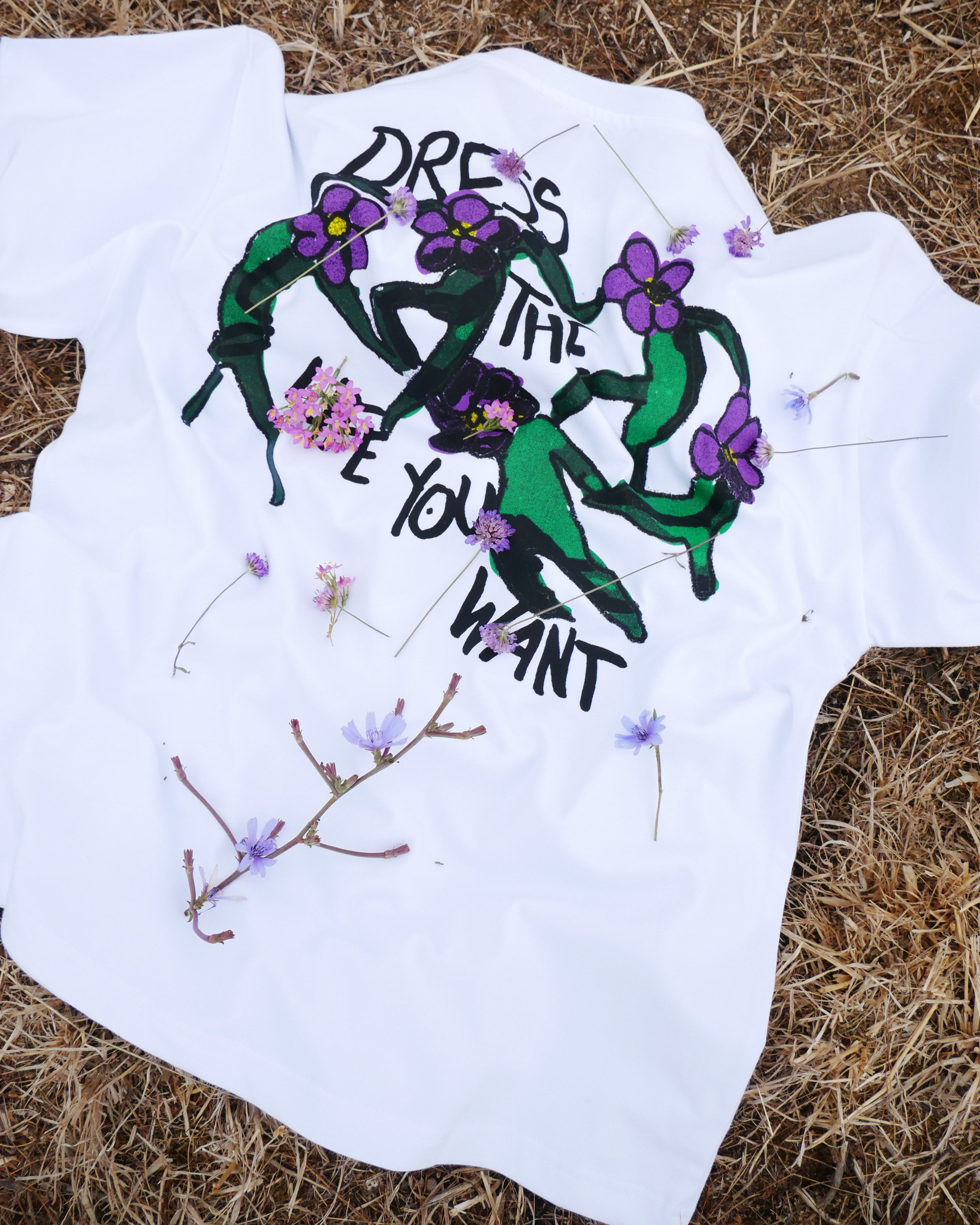 T Shirt Wild Bloom - ALIUS